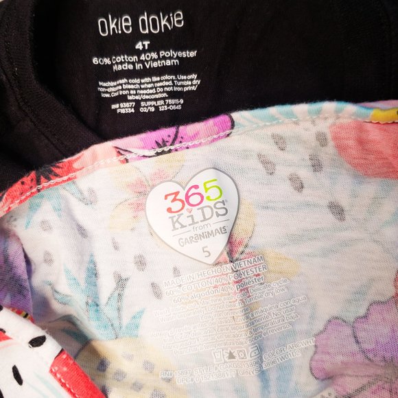 Okie Dokie  and Granimals Girl shirts bundle of 2 size 4t -5 - Picture 5 of 5